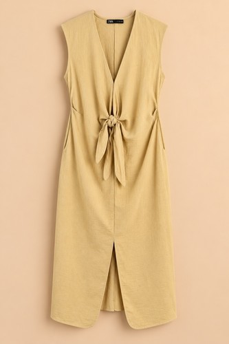 Zara pastel mustard - pastel, front