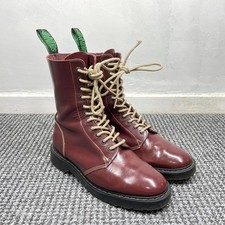 Solovair boots unisex - unisex, red