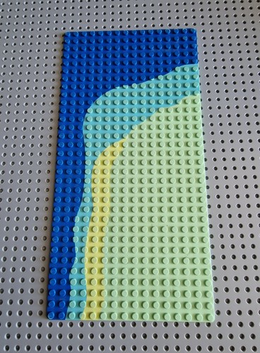 Lego plate 16x32 beach - plate,