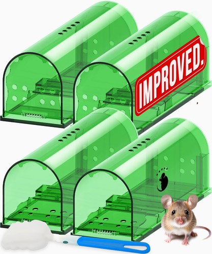 4pcs mouse trap humane live - humane,