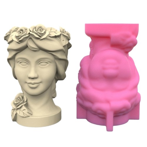Unique portrait silicone - portrait, mold