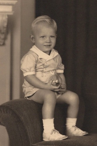 Boy toy ball - sitting, couch