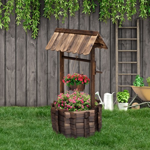 Wishing well planter - wishing,