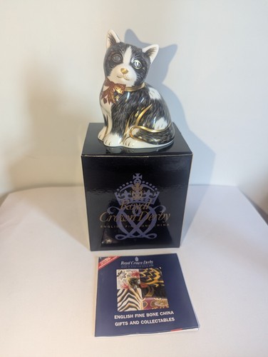 Royal crown derby black - black, &