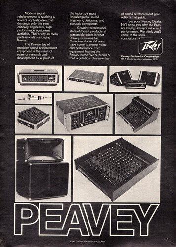 Vtg 1970s peavey magazine - 1970s,