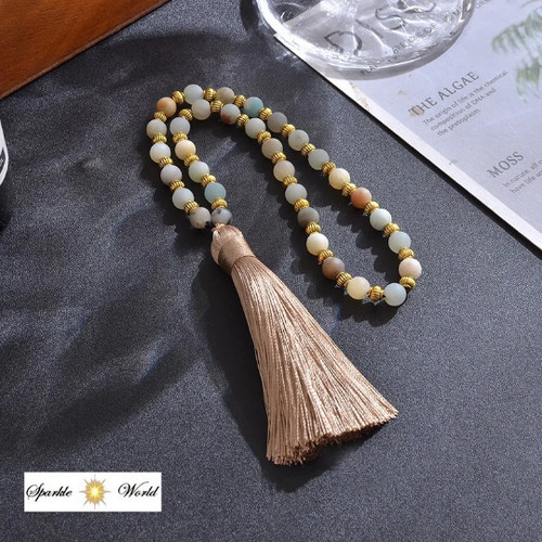 Beautiful matte amazonite - beautiful,
