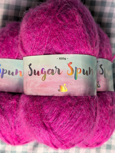 Sugar spun fairy floss yarn - spun,