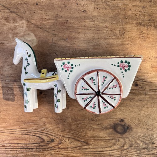 Vintage italian ceramic - italian, donkey