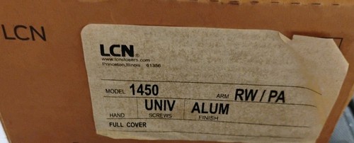 Lcn door closer 1450 pa - door,