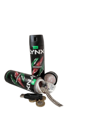 Lynx 200ml safe can - lynx, can,