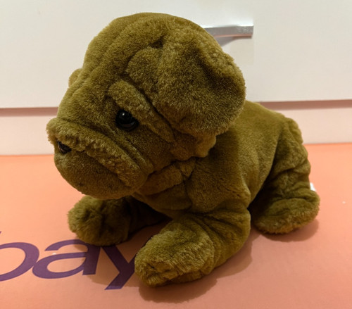Wrinkly brown shar pei - wrinkly,