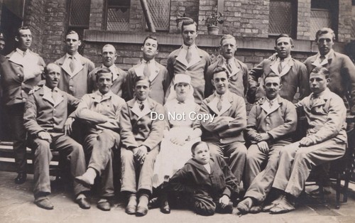 Ww1 rppc photo postcard - photo,