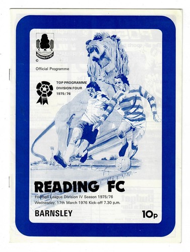 Reading 1975 home - -, 1975-76