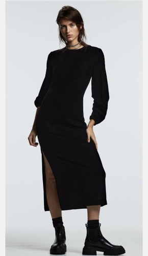 Zara dress size black - zara,