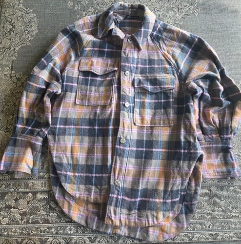 0214 zara oversized plaid - oversized,