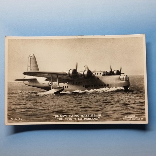 Ww2 aircraft postcard - postcard, c1940