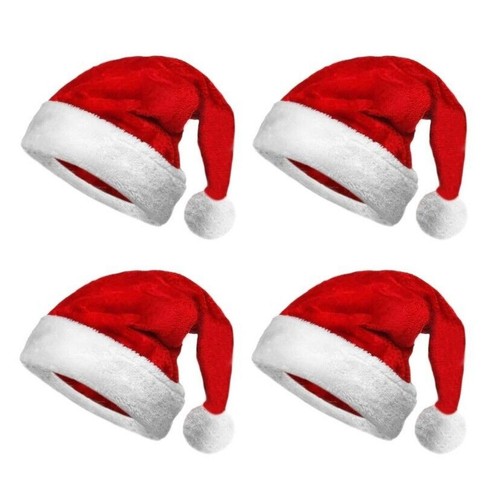 4pc children santa - santa, hats