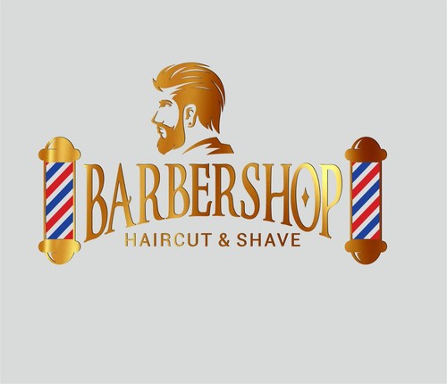 Barber shop window sticker - ,