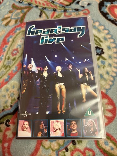 Hear say live - vhs, video