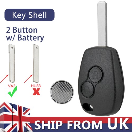 Button key fob case shell - case,