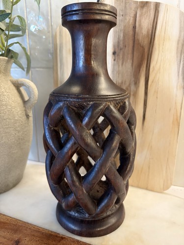 Vintage detailed hand carved - vintage,