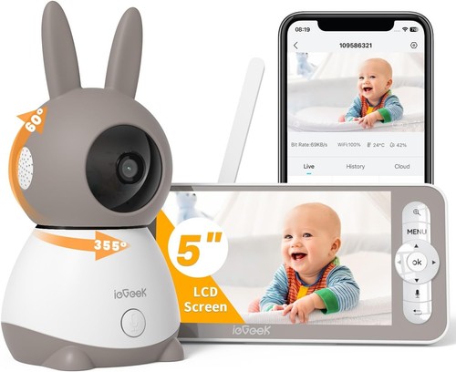 Iegeek video baby monitor with - iegeek,