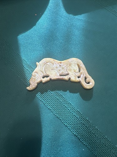 Vintage white jade - vintage, animal