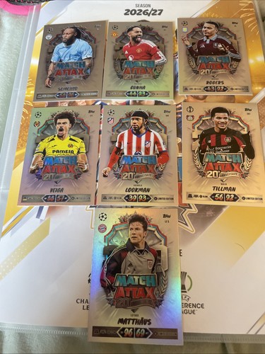 Topps match attax - attax, 20th