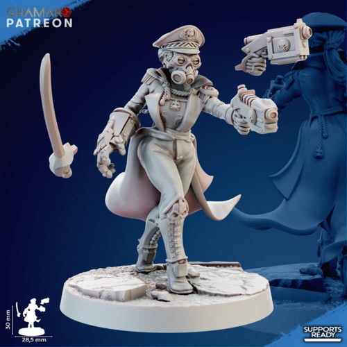 Trencher female commissar - trencher,