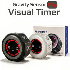 Flip cube timer digital - cube,