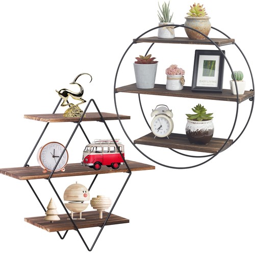 Floating shelves metal wall - shelves,