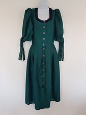 Vintage dress green - dress,