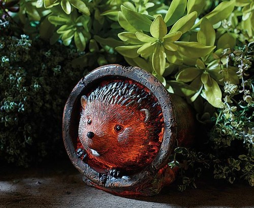 Hedgehog solar powered garden - hedgehog,