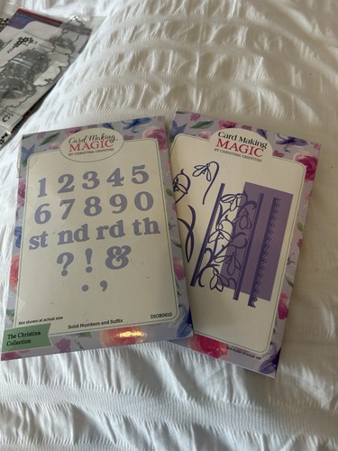Card making magic die - magic, sets