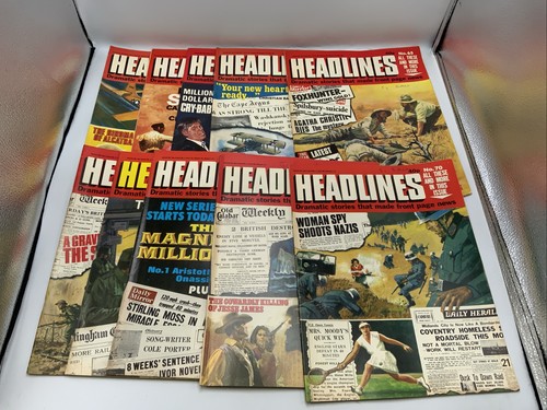 Headlines vintage - 10, x