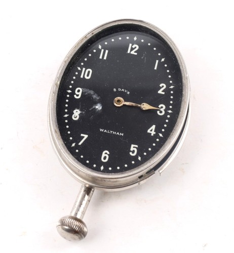 Waltham day car clock 7 - day,