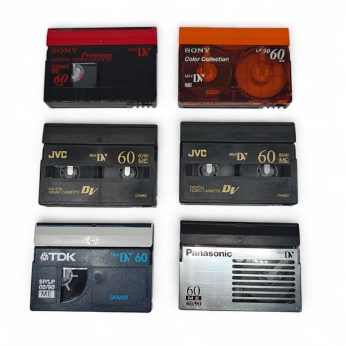 Minidv video tape cassette - minidv,