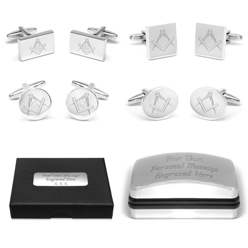 Masonic cuffllinks - masonic, &