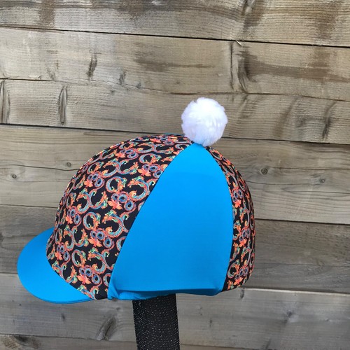 Horse riding hat silk - riding, fur