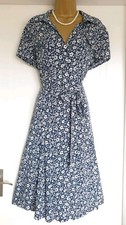 Vintage 1940s 1950s style blue - 1950s,