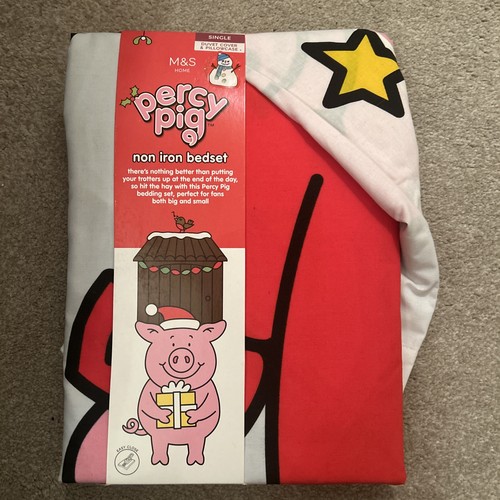 Percy pig non iron single - pig,