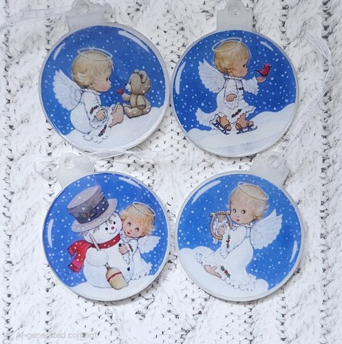 Handmade resin angel - handmade, bauble