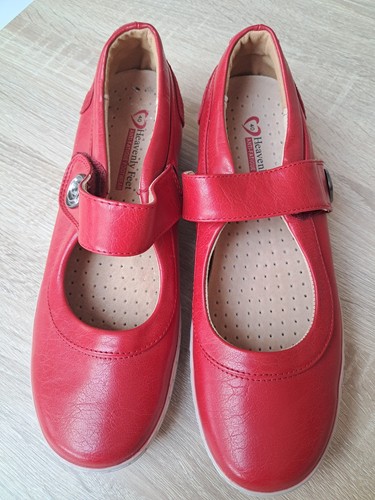 Heavenly feet red shoes - feet, size