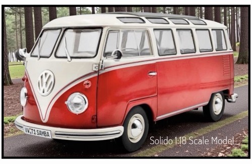 Solido volkswagen t1 - 1/18,