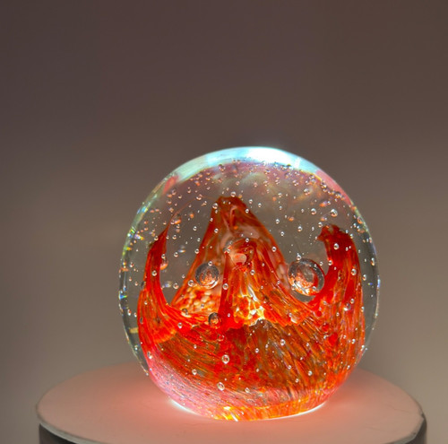 Paperweight glass caithness - paperweight,