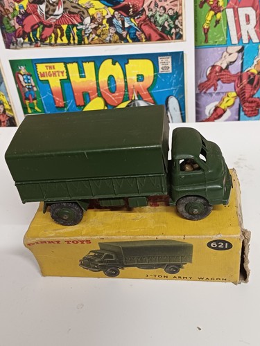 Dinky toys ton bedford army - dinky,