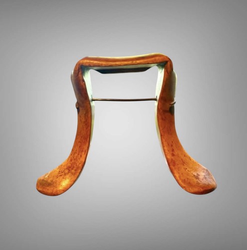 Old wood carved karamonjong - old,