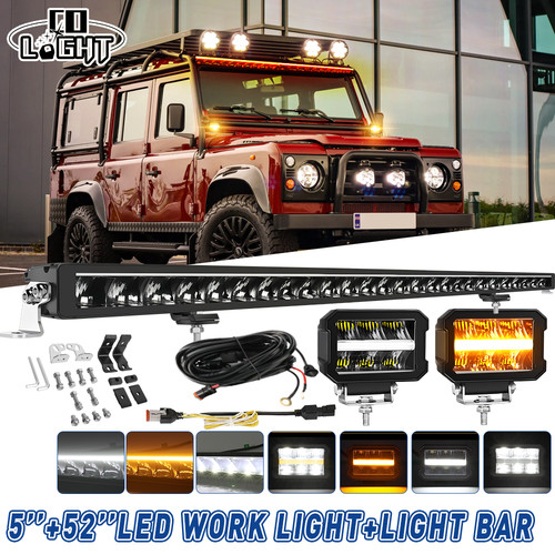 Led light bar 5 work - light,