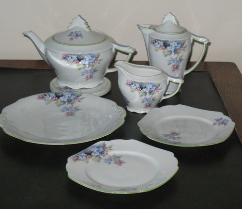 Art deco tea set fine - fine, china