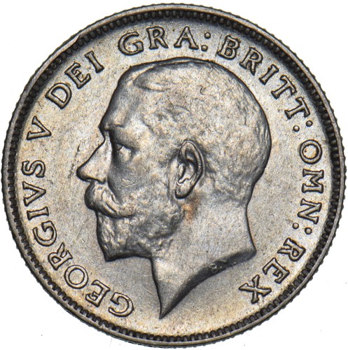 1921 sixpence george v - -,